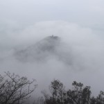幻想的な霧の女木島